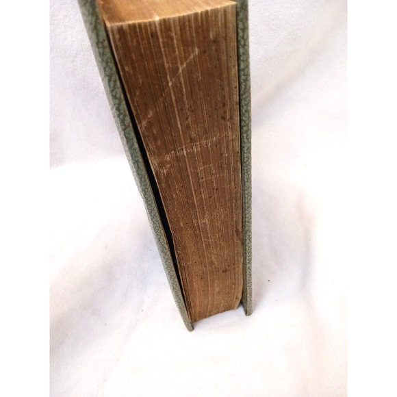 Heirloom Bible with PRESSED ROSE INSIDE! DRIED LONG STEM 1980s VNTG - Picture 12 of 16